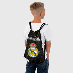 Рюкзак-мешок РЕАЛ МАДРИД Pro Sport Потертости, цвет: 3D-принт — фото 2