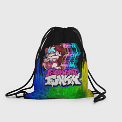 Рюкзак-мешок Friday Night Funkin FNF Логотип, цвет: 3D-принт