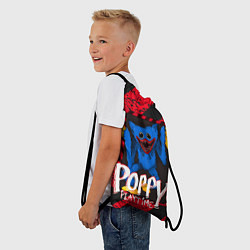 Рюкзак-мешок Poppy Playtime RED WARNING, цвет: 3D-принт — фото 2