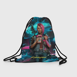 Рюкзак-мешок Cyberpunk Ви, цвет: 3D-принт