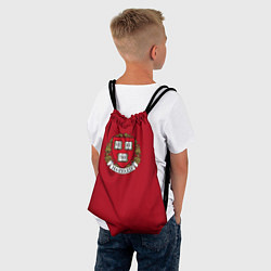 Рюкзак-мешок Harvard University - логотип, цвет: 3D-принт — фото 2