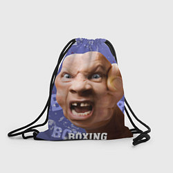 Рюкзак-мешок Boxing - фиолетовый, цвет: 3D-принт