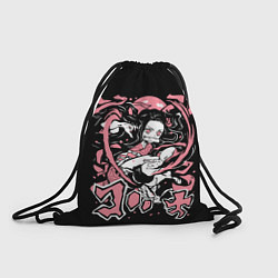 Рюкзак-мешок НЕДЗУКО МАГИЯ КРОВИ, цвет: 3D-принт