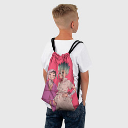 Рюкзак-мешок Ген и Сэнку, цвет: 3D-принт — фото 2