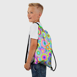 Рюкзак-мешок Disco-Tie-Dye, цвет: 3D-принт — фото 2