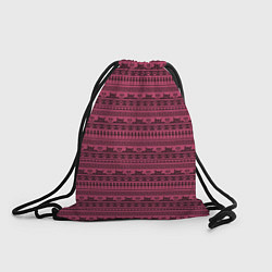 Рюкзак-мешок Узор - Котики, цвет: 3D-принт