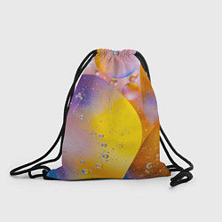 Рюкзак-мешок Градиент Яркие Пузыри, цвет: 3D-принт