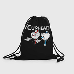 Рюкзак-мешок Cuphead грозные ребята из Криминального чтива, цвет: 3D-принт