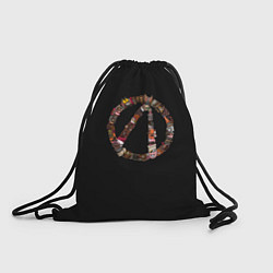 Рюкзак-мешок Символ охотника Tiny Tina, цвет: 3D-принт