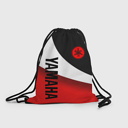 Рюкзак-мешок ЯМАХА - СПОРТИВНЫЙ КАРБОН, цвет: 3D-принт