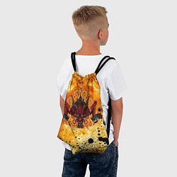 Рюкзак-мешок ЯПОНСКИЙ ОГНЕННЫЙ ДРАКОН, цвет: 3D-принт — фото 2
