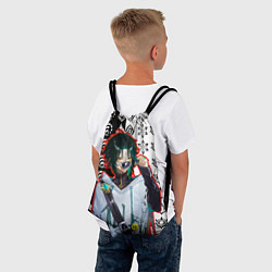 Рюкзак-мешок Сяо модный парень Геншин импкт, цвет: 3D-принт — фото 2