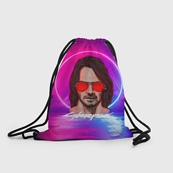 Рюкзак-мешок Джонни Киберпанк2077 Cyberpunk2077, цвет: 3D-принт