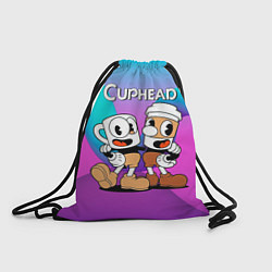 Рюкзак-мешок Кружечки Cuphead, цвет: 3D-принт