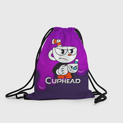Рюкзак-мешок Недовольная чашечка cuphead, цвет: 3D-принт