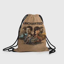 Рюкзак-мешок Uncharted Анчартед, цвет: 3D-принт