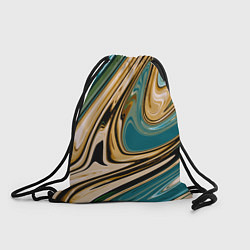 Рюкзак-мешок Маскировочный мраморный принт, цвет: 3D-принт