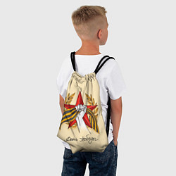 Рюкзак-мешок Лена Победы, цвет: 3D-принт — фото 2