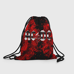 Рюкзак-мешок AC DC Rock N Roll, цвет: 3D-принт
