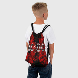 Рюкзак-мешок AC DC Rock N Roll, цвет: 3D-принт — фото 2