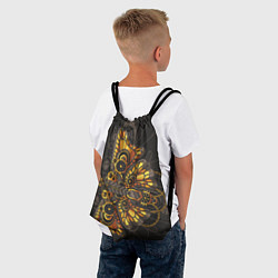 Рюкзак-мешок Бабочка Стимпанк, цвет: 3D-принт — фото 2