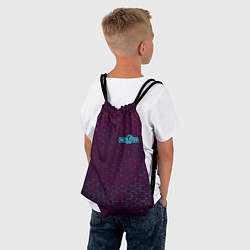 Рюкзак-мешок CS:GO - Соты, цвет: 3D-принт — фото 2