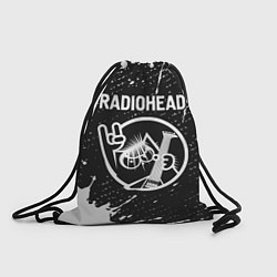 Рюкзак-мешок Radiohead КОТ Краска, цвет: 3D-принт