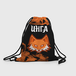 Рюкзак-мешок Инга ЛИСА Пламя, цвет: 3D-принт