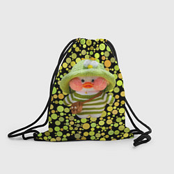 Рюкзак-мешок Лалафанфан взеленой шляпке, цвет: 3D-принт