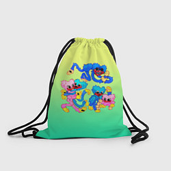 Рюкзак-мешок POPPY PLAYTIME - HAGGY WAGGY AND KISSY MISSY, цвет: 3D-принт