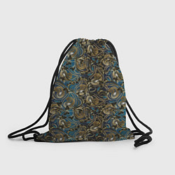 Рюкзак-мешок Классические узоры текстуры, цвет: 3D-принт