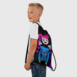 Рюкзак-мешок Poppy Playtime Хагги Вагги и Мама Длинные Ноги, цвет: 3D-принт — фото 2