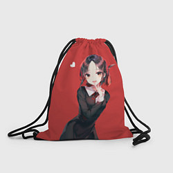 Рюкзак-мешок Сердечко Кагуи, цвет: 3D-принт