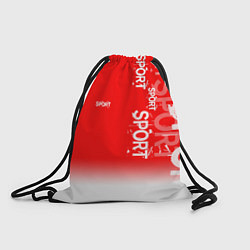 Рюкзак-мешок Надпись - Sport, цвет: 3D-принт