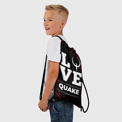 Рюкзак-мешок Quake Love Классика, цвет: 3D-принт — фото 2