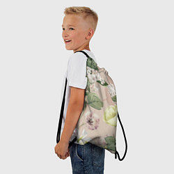Рюкзак-мешок Цветы Свадебный Букет, цвет: 3D-принт — фото 2