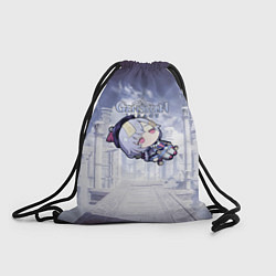 Рюкзак-мешок Genshin Impact - Qiqi, цвет: 3D-принт