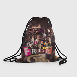 Рюкзак-мешок OG BUDA FREERIO, цвет: 3D-принт