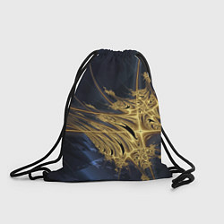 Рюкзак-мешок Фрактальная футуристическая композиция Абстракция, цвет: 3D-принт