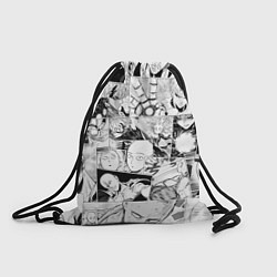 Рюкзак-мешок Ванпанчмен паттерн, цвет: 3D-принт