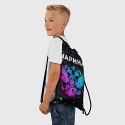 Рюкзак-мешок Марина Россия, цвет: 3D-принт — фото 2