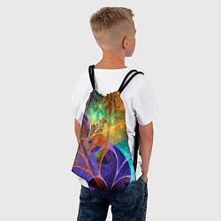 Рюкзак-мешок Растительный абстрактный паттерн Лето Floral Abstr, цвет: 3D-принт — фото 2