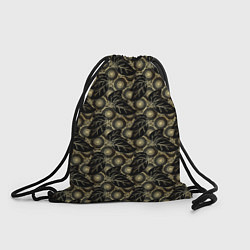 Рюкзак-мешок Позолоченные узоры, цвет: 3D-принт