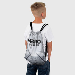 Рюкзак-мешок METRO ЛОГОТИП, цвет: 3D-принт — фото 2
