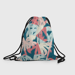 Рюкзак-мешок Пальмы Паттерн, цвет: 3D-принт