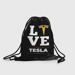 Мешок для обуви Tesla Love Classic со следами шин на фоне