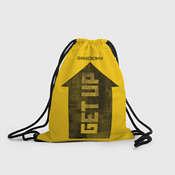 Рюкзак-мешок Shinedown - GET UP, цвет: 3D-принт