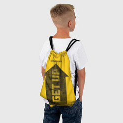 Рюкзак-мешок Shinedown - GET UP, цвет: 3D-принт — фото 2
