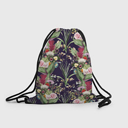 Рюкзак-мешок Цветы В Букетах, цвет: 3D-принт
