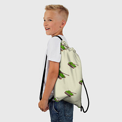 Рюкзак-мешок Танчики паттерн, цвет: 3D-принт — фото 2